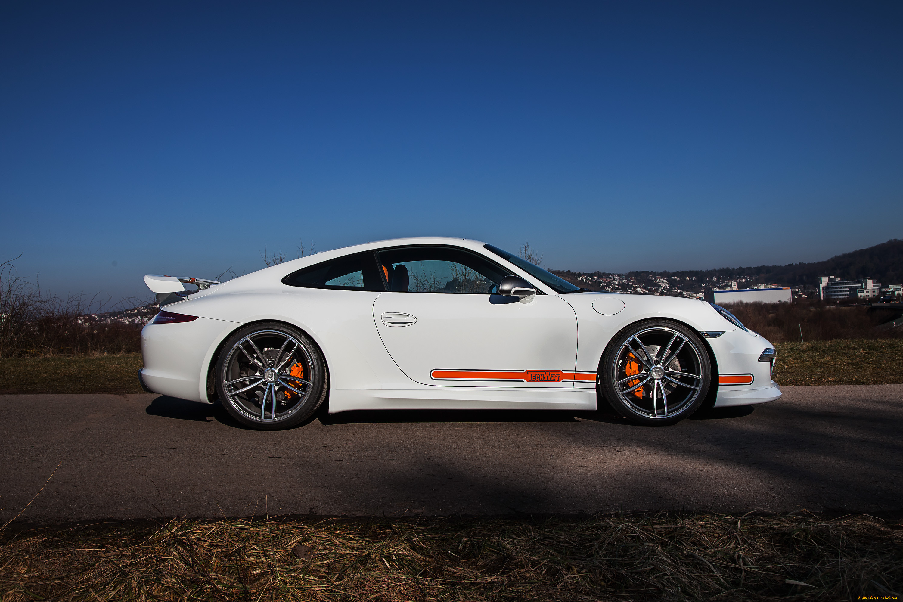 , porsche, techart, coupe, carrera, 4, 911